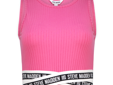 AMARA CANDY PINK CROPPED TANK Sale