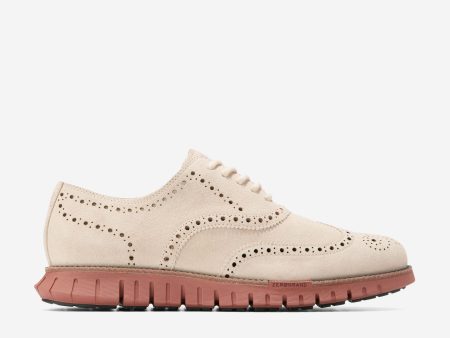 Men s ZERØGRAND Remastered Unlined Wingtip Oxfords Online Hot Sale