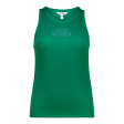 AALIYAH EMERALD SPARKLE LOGO TANK For Sale