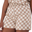 NOVA ICE COFFEE ALLOVER PRINTED SHORTS Cheap