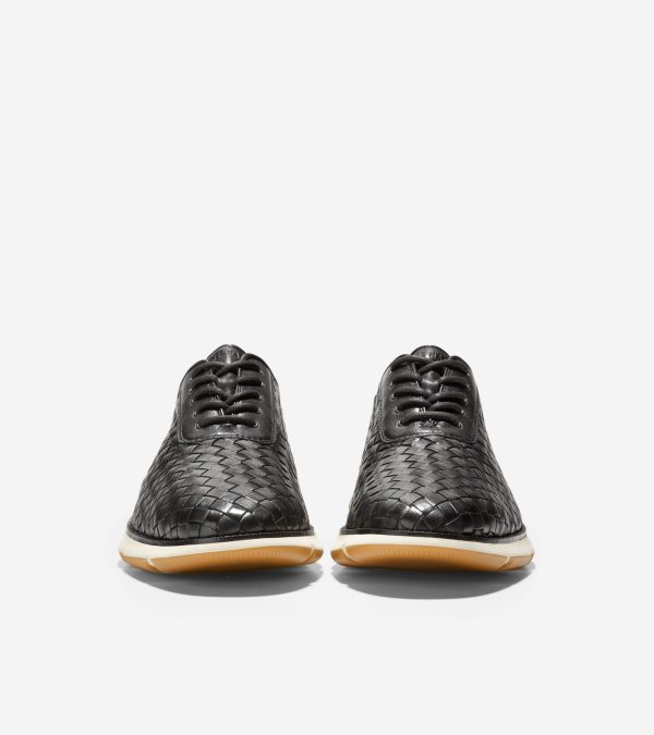 Men s 4.ZERØGRAND Hand-Woven Oxfords Online Sale