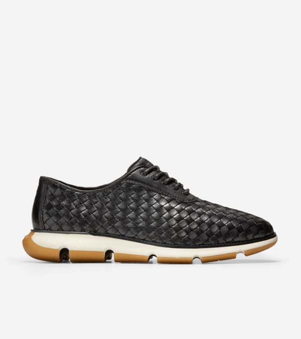 Men s 4.ZERØGRAND Hand-Woven Oxfords Online Sale