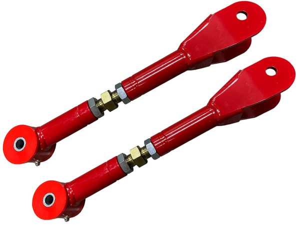 5th Gen Camaro Rear Trailing Arms| 2010-2015 (Adjustable) Red For Sale