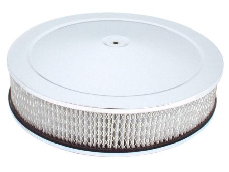 Spectre Air Cleaner 14in. x 3in.   Chrome - Paper Online