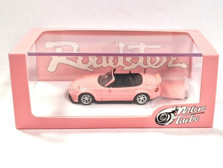 Microturbo Mazda MX5 RB Wide Body Pink Scale 1:64 Model Car For Discount