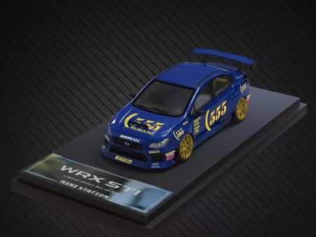 MINI STATION 1:64 SUBARU WRX STI 555 RALLY LIVERY Online now