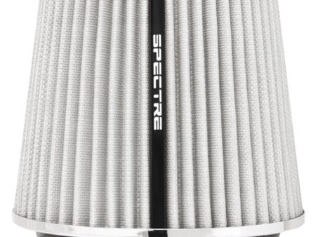 Spectre Adjustable Conical Air Filter 5-1 2in. Tall (Fits 3in.   3-1 2in.   4in. Tubes) - White For Cheap