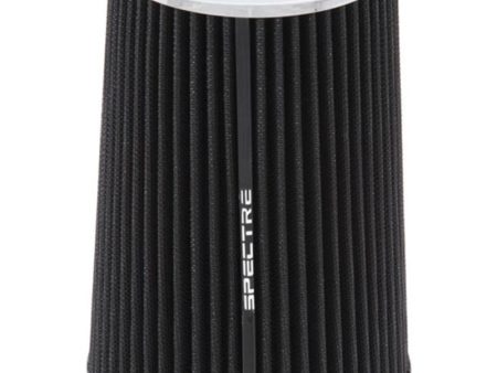 Spectre Adjustable Conical Air Filter 9-1 2in. Tall (Fits 3in.   3-1 2in.   4in. Tubes) - Black Online