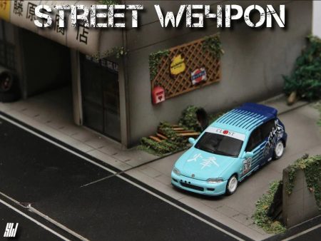 Street Weapon Honda Civic EG6  Kanjozoku FALKEN  Livery 1:64 Sale