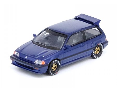 INNO64 1 64 HONDA CIVIC SI E-AT DARK BLUE DIECAST SCALE MODEL CAR Cheap