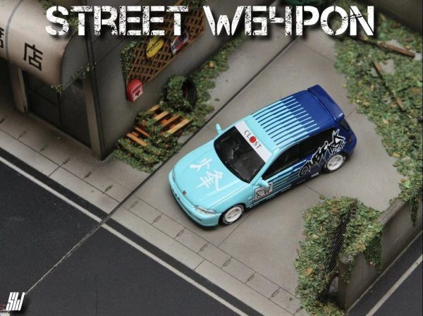 Street Weapon Honda Civic EG6  Kanjozoku FALKEN  Livery 1:64 Sale