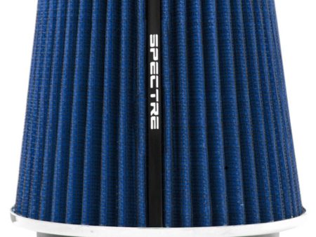 Spectre Adjustable Conical Air Filter 5-1 2in. Tall (Fits 3in.   3-1 2in.   4in. Tubes) - Blue Cheap