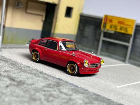 Mortal 1:64 S800 Coupe, Outlaw Modified Red For Sale