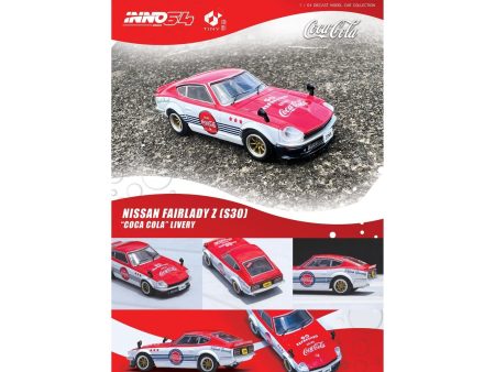 Nissan Fairlady Z (Z32) RHD (Right Hand Drive) Red and White  Coca-Cola  1 64 Diecast Model Car Discount