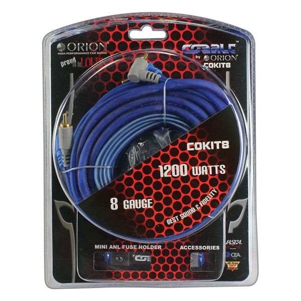 ORION COKIT8 Cobalt Complete Amplifier Kit 8 Supply