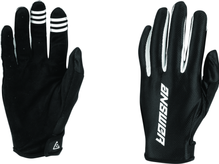 Answer Ascent Glove Black White - Medium Online now