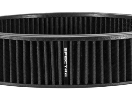 Spectre HPR Round Air Filter 14in. x 3in. - Black For Sale