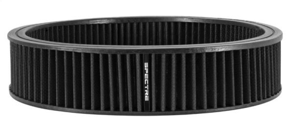 Spectre HPR Round Air Filter 14in. x 3in. - Black For Sale