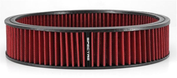 Spectre HPR Round Air Filter 14in. x 3in. - Red Online