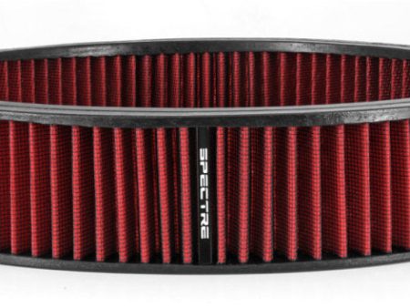 Spectre HPR Round Air Filter 14in. x 3in. - Red Online